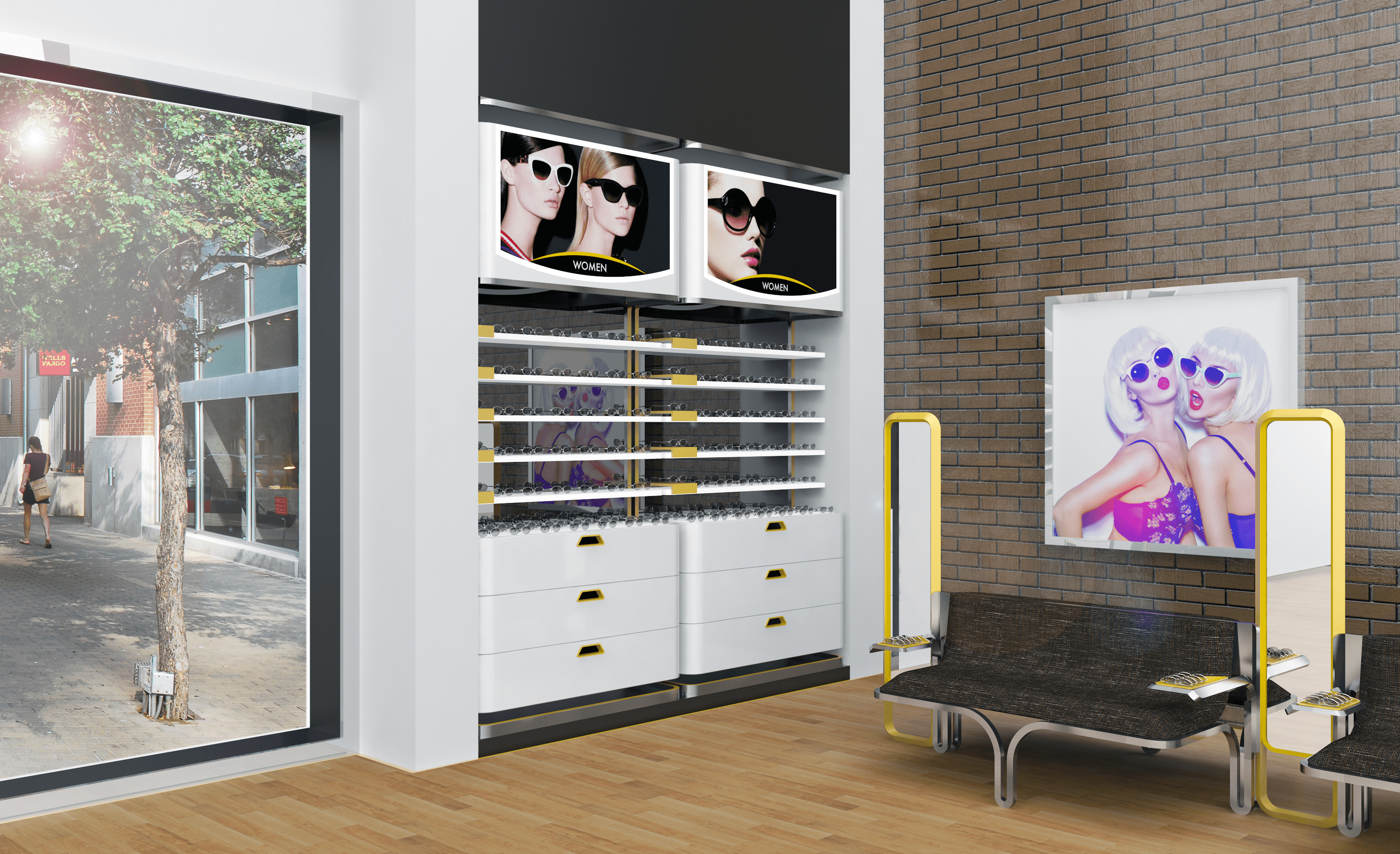 Optical Store Interior Design & Retail Strategy